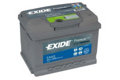 Батарея аккумуляторная 61А для FORD C-MAX (DM2) 1.8 Flexifuel 2007-2010, код двигателя Q7DA, V см3 1798, кВт 92, л.с. 125, Бензин/этанол, EXIDE EA612