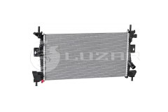 Радиатор FOCUS III (2011-) LRc1075 для FORD C-MAX II (DXA/CB7, DXA/CEU) 1.6 LPG 2012-, код двигателя MUDA, V см3 1596, кВт 88, л.с. 120, Бензин/автогаз (LPG), Luzar LRC1075